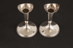 Ljusstakar ett par, silver, GAB, 1960