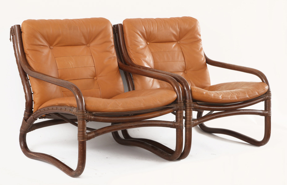 Fåtöljer ett par, 1900-talets andra hälft