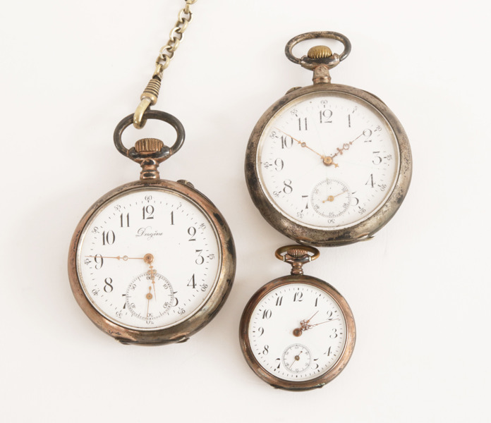 Fickur 3st, silver, bl.a. Diogene