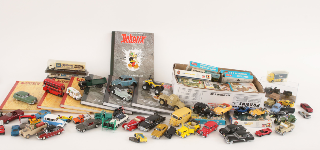 Parti leksaker, m.m.