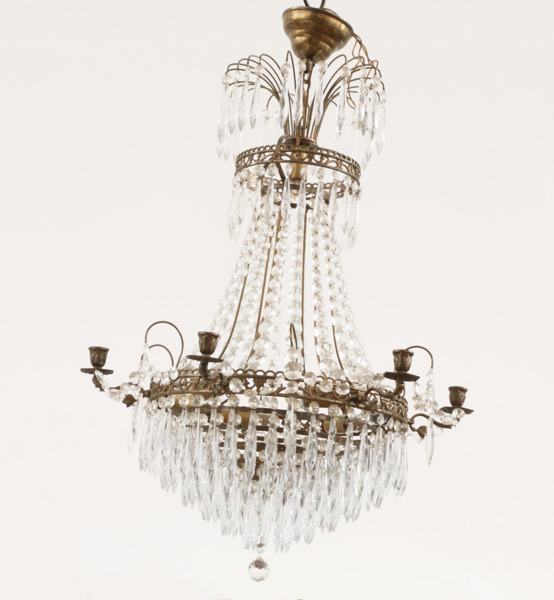 Ljuskrona, empirestil, 1900-talets andra hälft