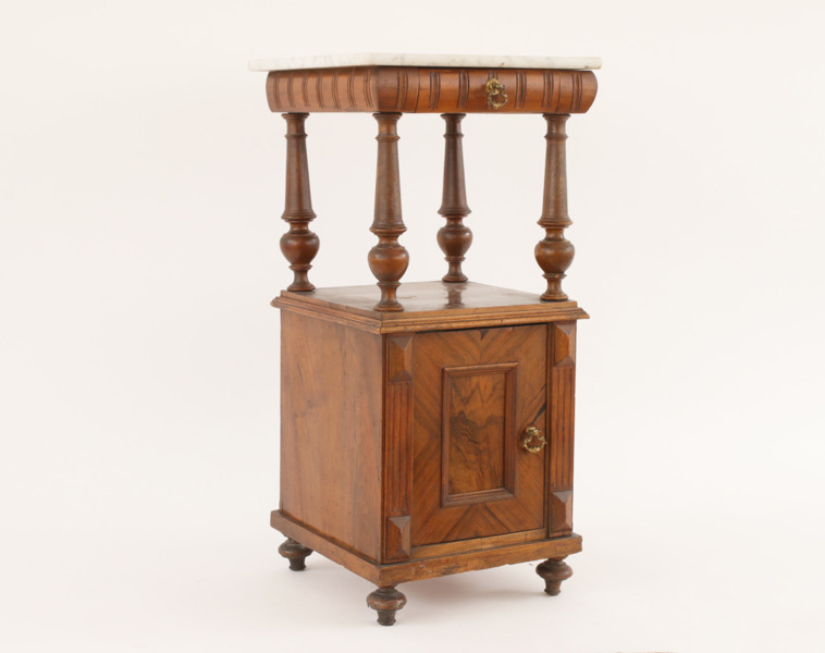 Nattduksbord, 1800-talets slut