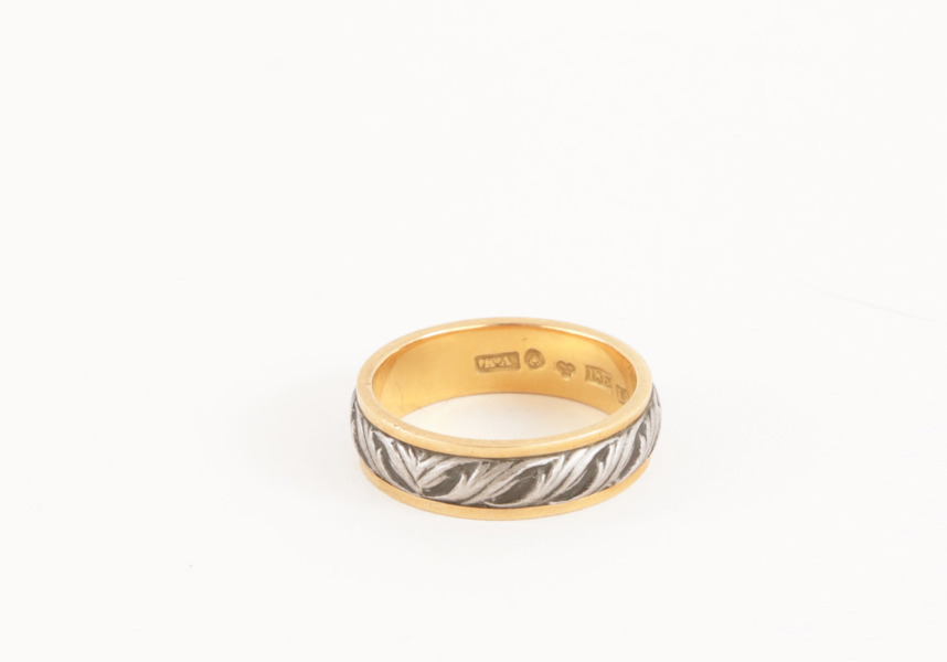 Ingenjörsring i 18k