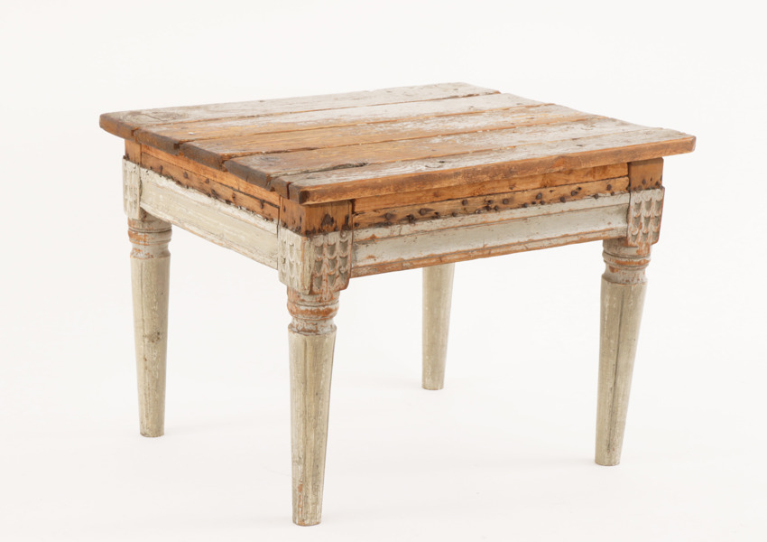 Taburett, gustaviansk, 1700-talets slut