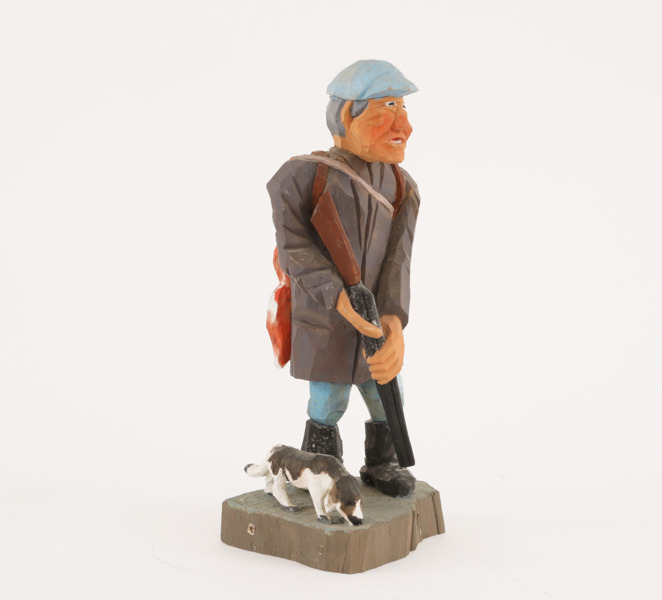 Träskuren figur, 1900-talets andra hälft