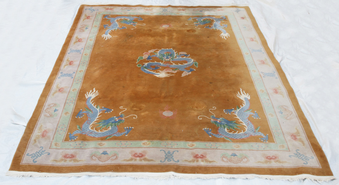 Handknuten matta, Kina