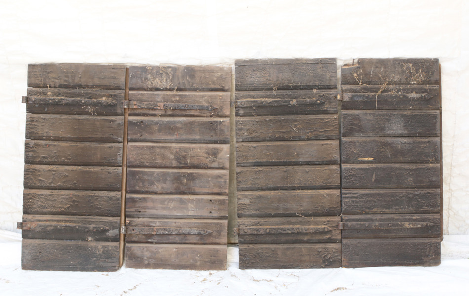 Fönsterluckor 4st, 1700-tal