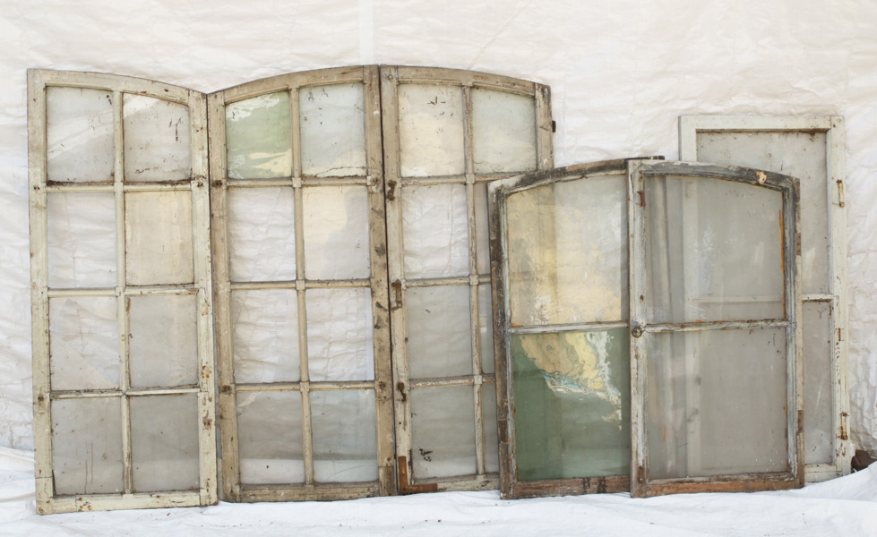 Fönster 6st, 1800-tal