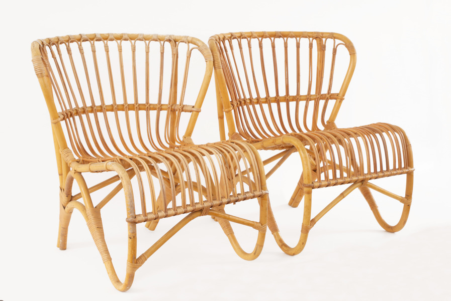 Fåtöljer ett par, 1900-talets andra hälft