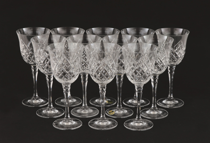 Vinglas 12st, Kristallhuset