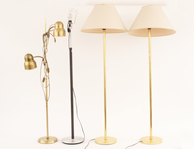 Golvlampor 4st, 1900-talets andra hälft