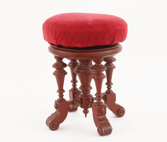 Orgelpall, omkring år 1900