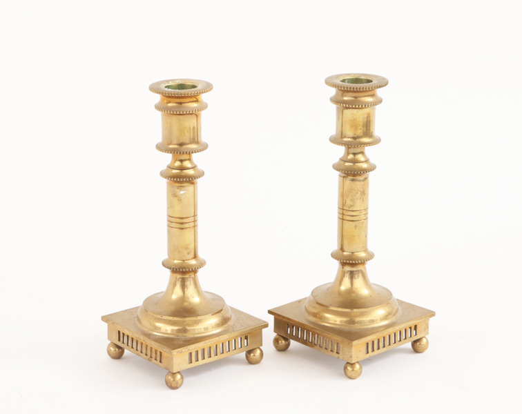 Ljusstakar ett par, Erik Morell, Mora