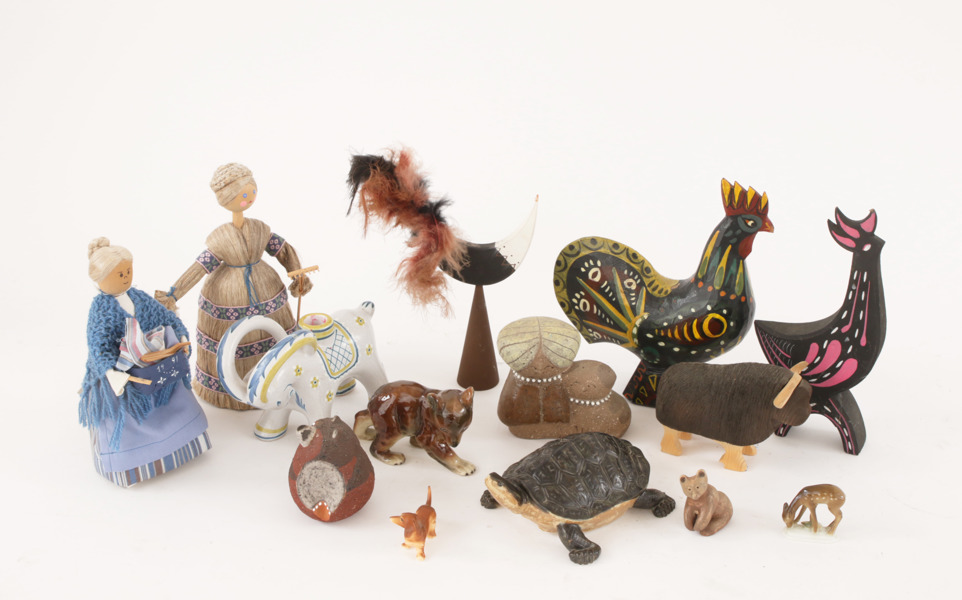 Parti figurer och figuriner