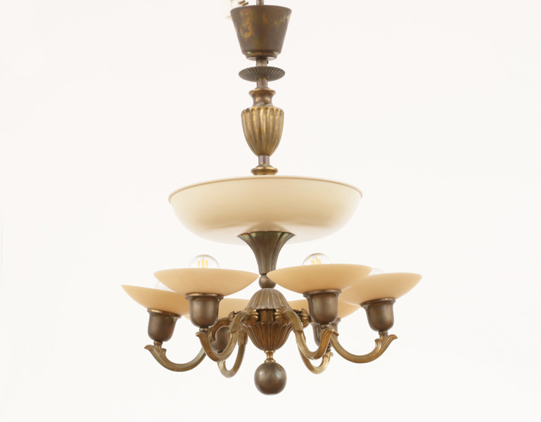 Taklampa, 1930/40-tal