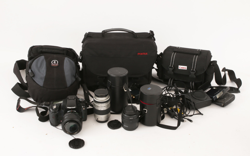 Kamera och parti tillbehör, Pentax