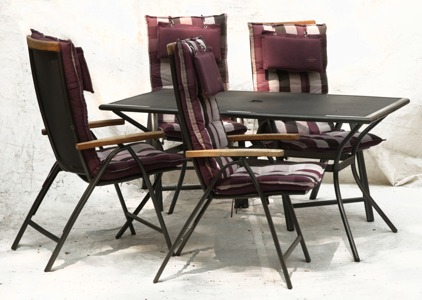 Trädgårdsmöbel 5 delar, 2000-tal