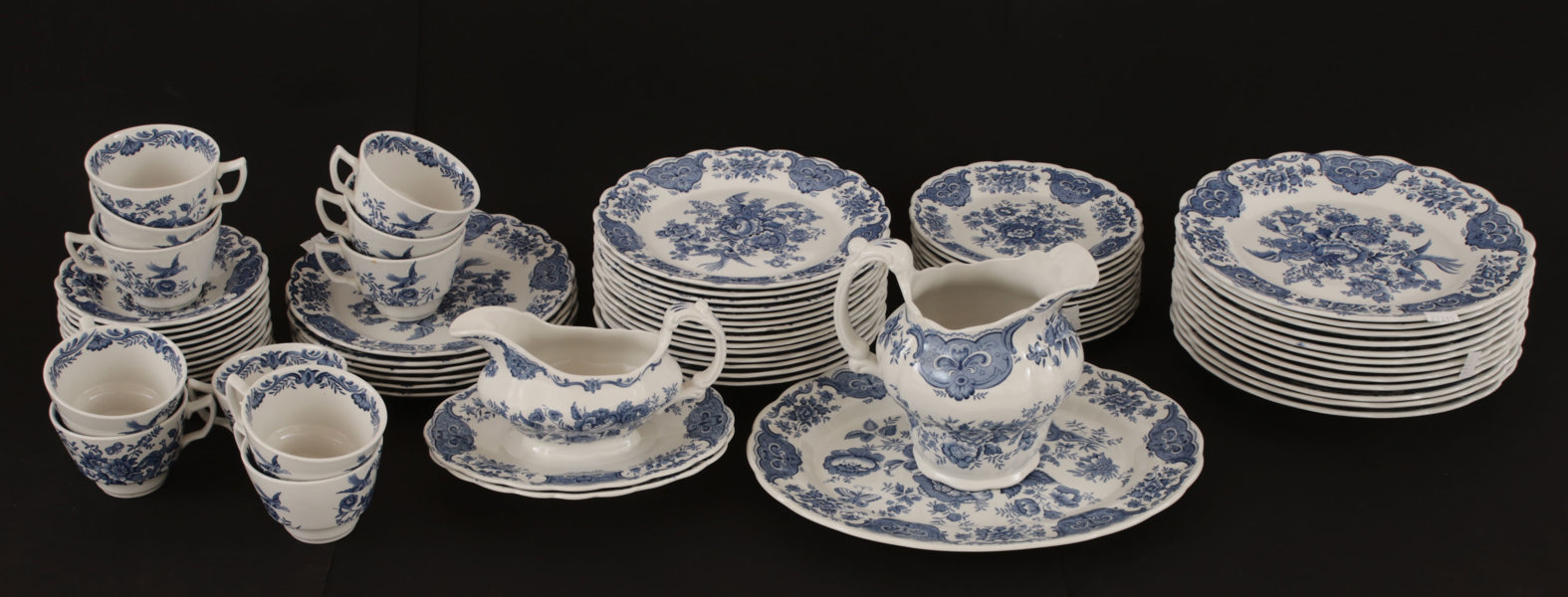 Mat- och kaffeservis, "Windsor", Staffordshire, England