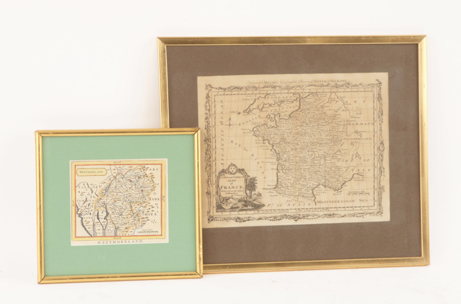 Kartor 2st, 17/1800-tal