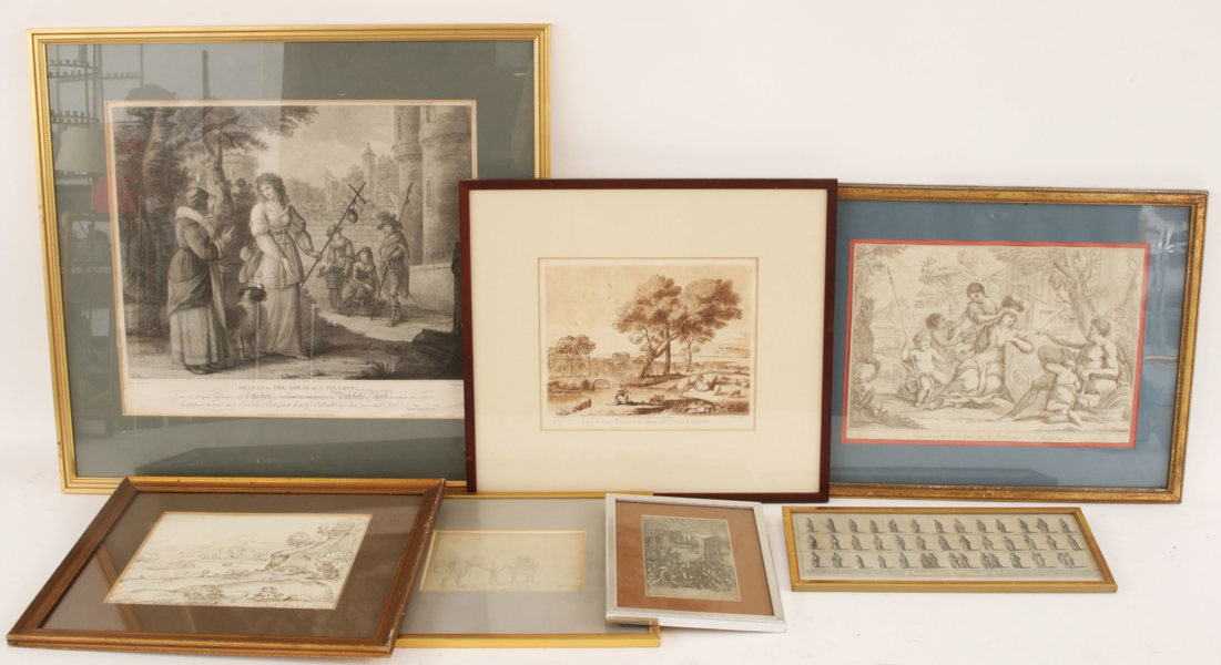 Antik grafik 7 delar