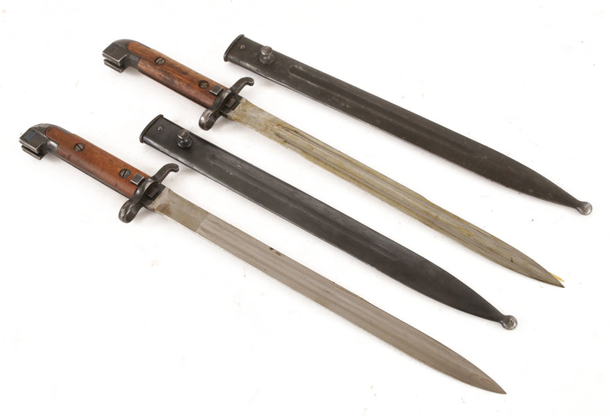 Bajonetter ett par, Sverige, m/1914