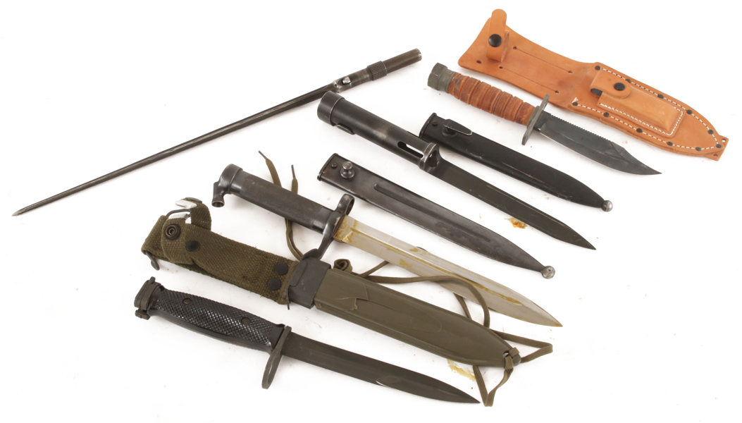 Bajonetter och kniv, 5 delar