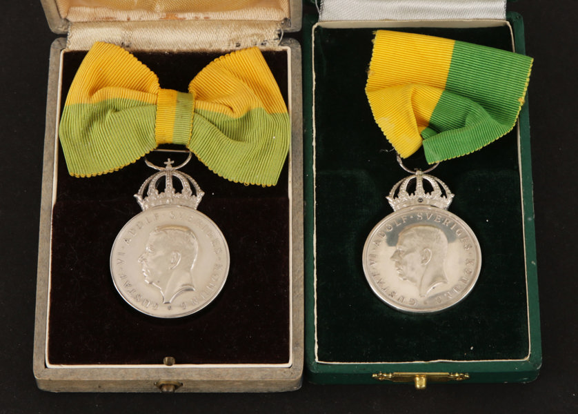 Medaljer i silver 2st, Gustaf VI Adolf