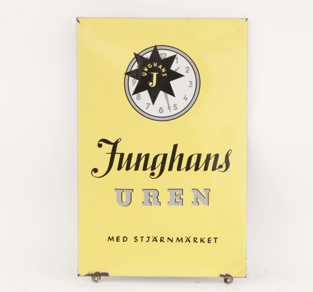 Reklamskylt, "Junghans"