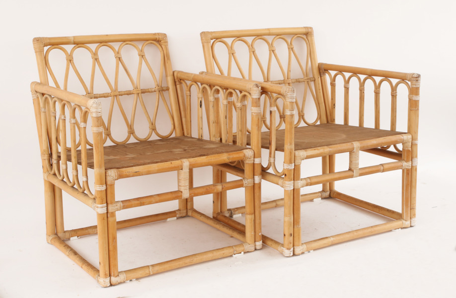 Fåtöljer ett par, 1900-talets senare del