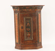 Vägghörnskåp, allmoge, Dalarna, 1780-tal
