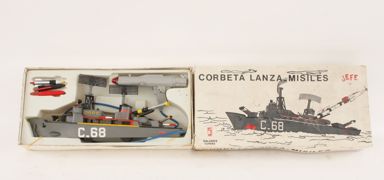 Leksaksskepp, Corbeta Lanza Misiles, Spanien