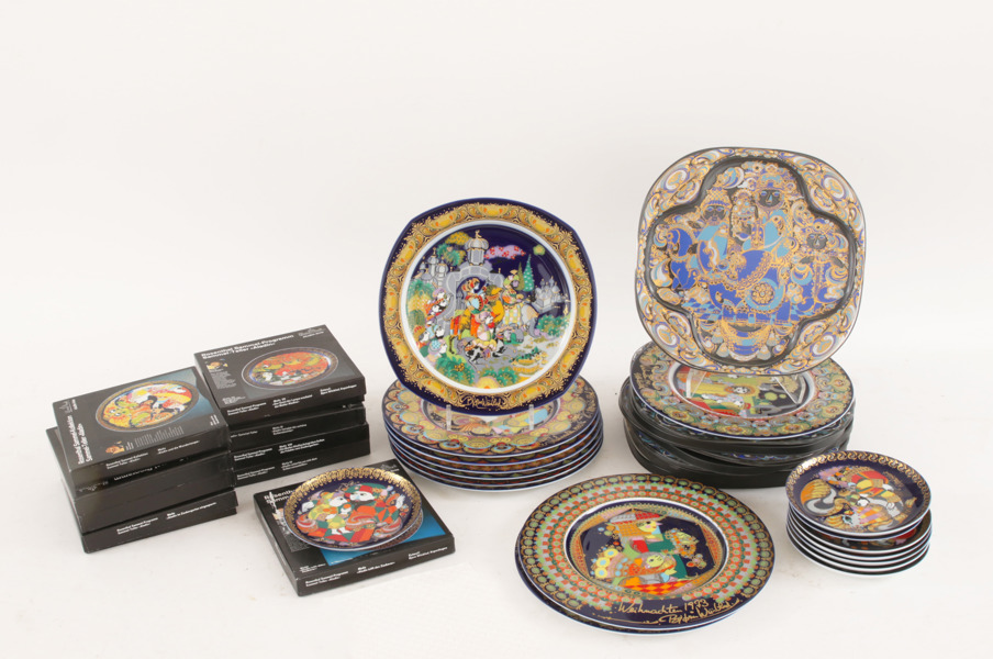 Samling tallrikar 31st, Björk Wiinblad