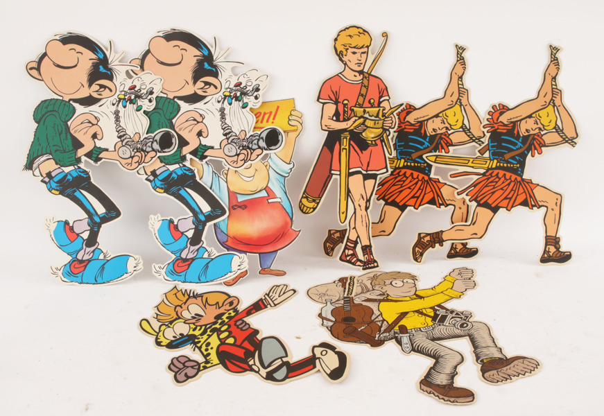 Parti pappskyltar, 1900-talets andra hälft