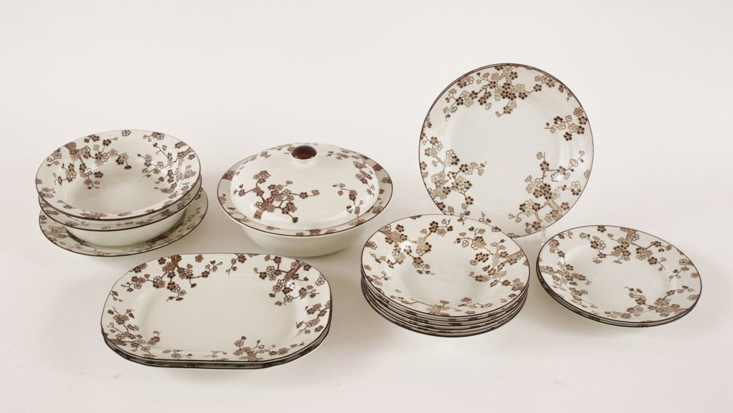 Servisdelar, "Japonica", Jackie Lynd för Rörstrand