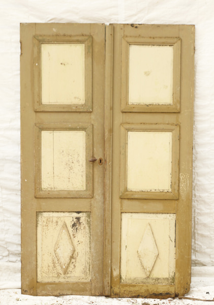 Pardörrar, gustavianska, 1800-tal