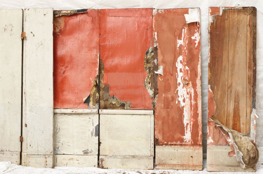 Väggpaneler 7 delar, 1800-tal