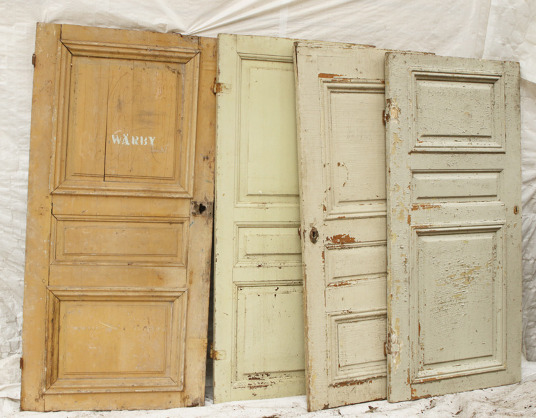 Dörrar 4st, 1800-tal