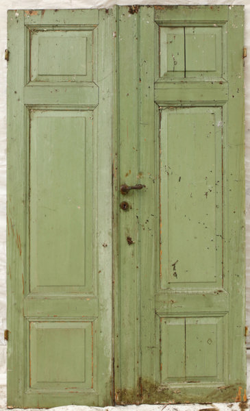 Pardörrar, 1800-tal