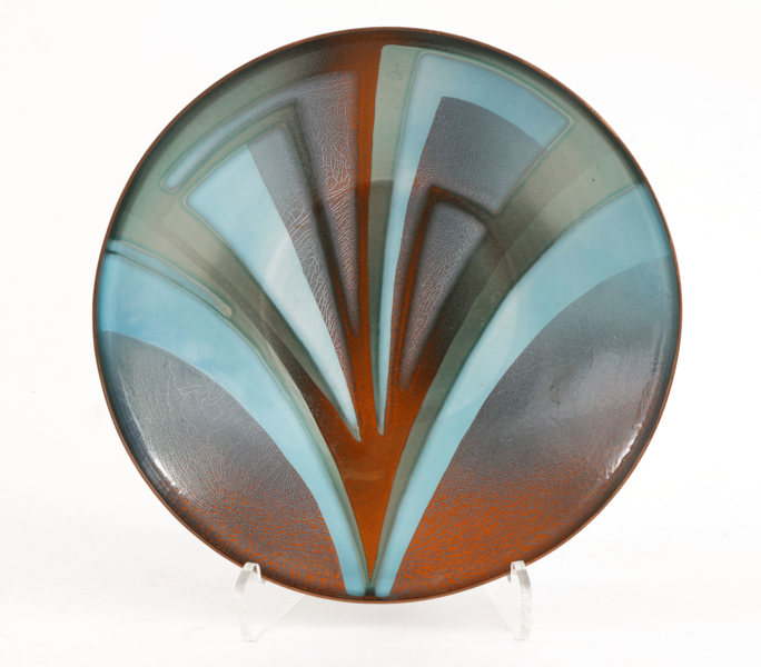 Emaljerat fat, K.Haga, Norge