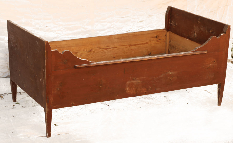 Säng, allmoge, 1800-tal