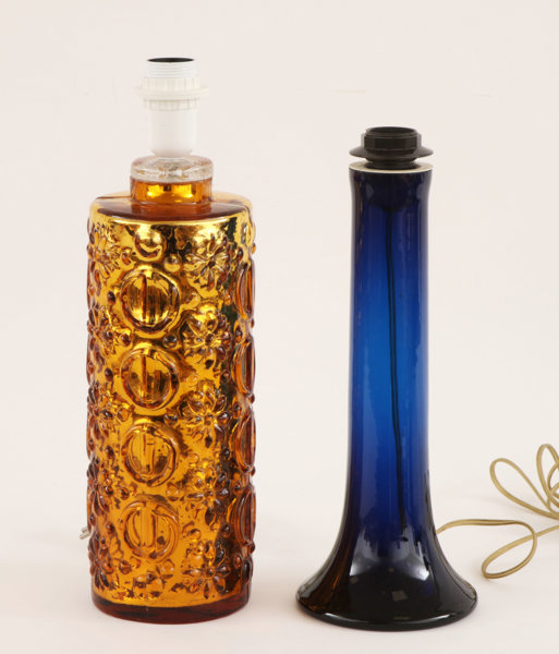 Bordslampor 2st, 1900-talets andra hälft