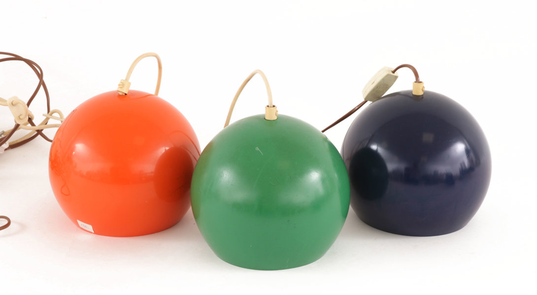 Fönsterlampor 3st, 1900-talets andra hälft