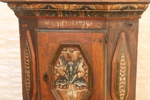 Bänkskåp, allmoge, Dalarna, daterat 1784