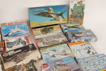 Byggsatser 30st, Heller, Revell, Matchbox, m.m.