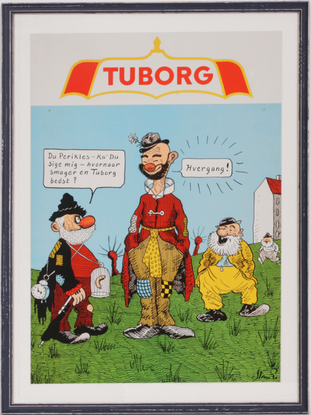 Affisch, "Tuborg", 1900-talets andra hälft