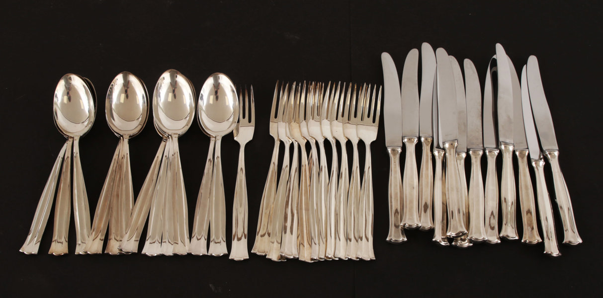 Bestickservisdelar 36st, "Birgitta"