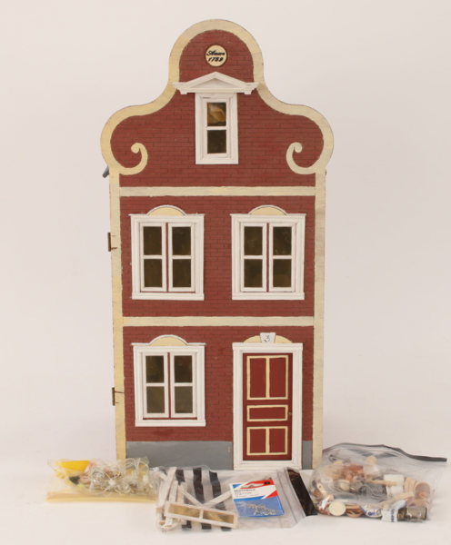 Dockhus med inredning