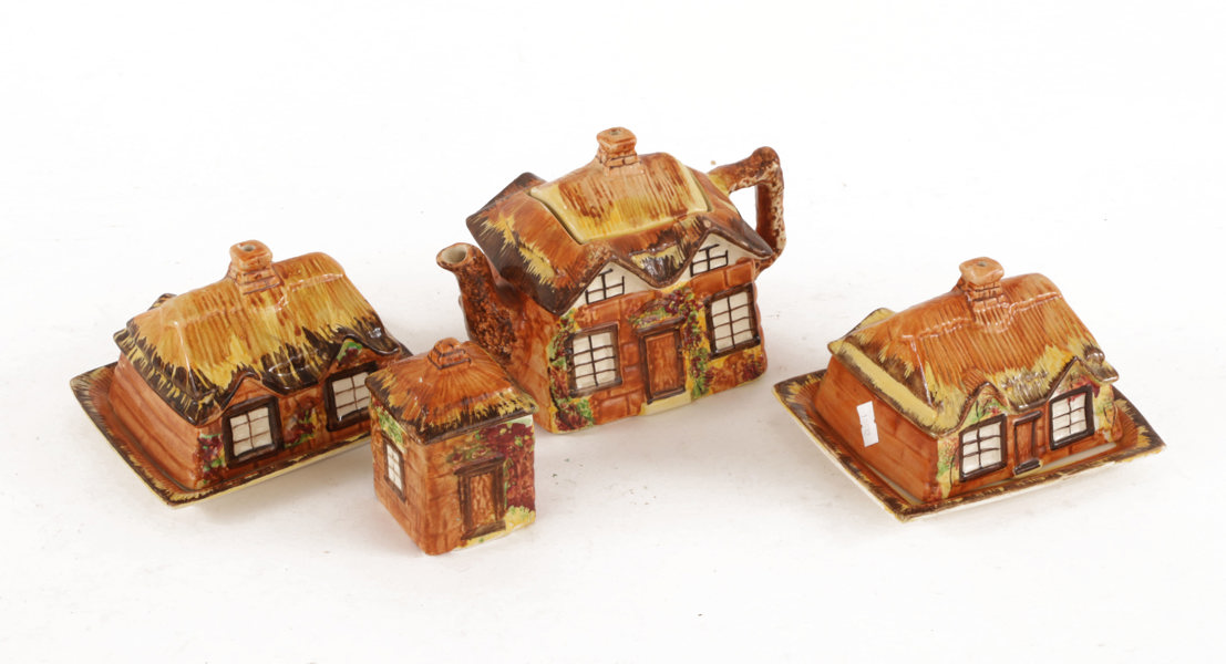 Teservis 4 delar, Price Bros, England