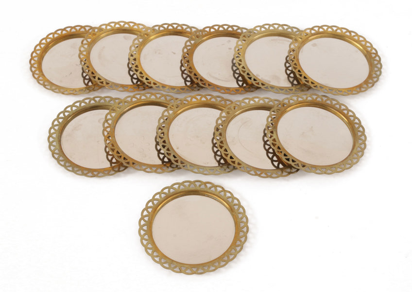 Coasters 12st, 1950/60-tal