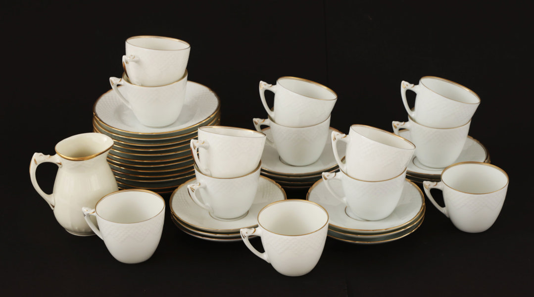 Kaffeservisdelar, Bing & Gröndahl, Danmark